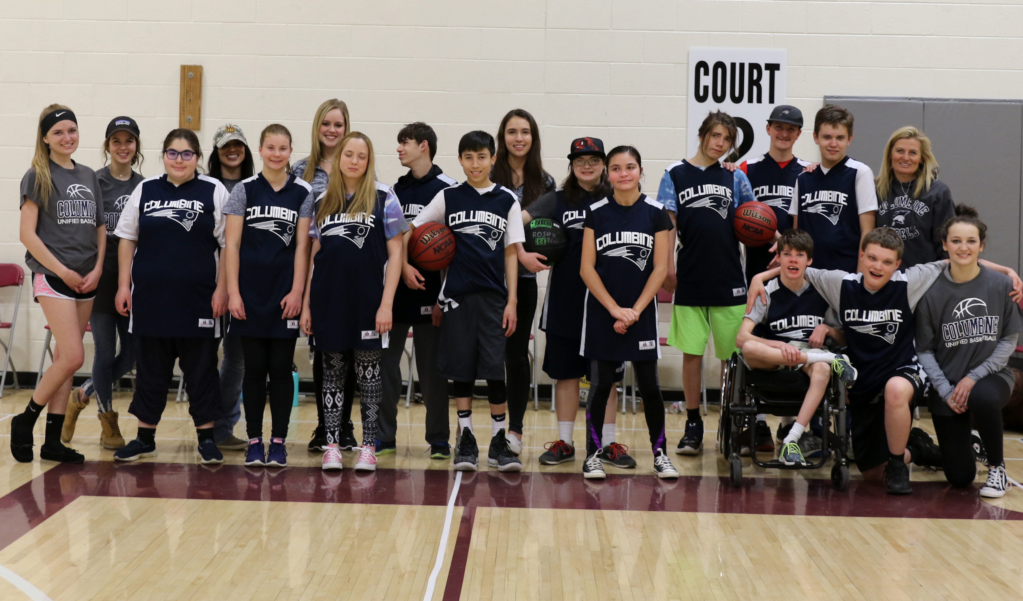 click here to view students who participated with Joey in the Challenge Sports Program at Columbine High School 2018